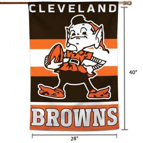 CLEVELAND  
BROWNS  

40"  
28"