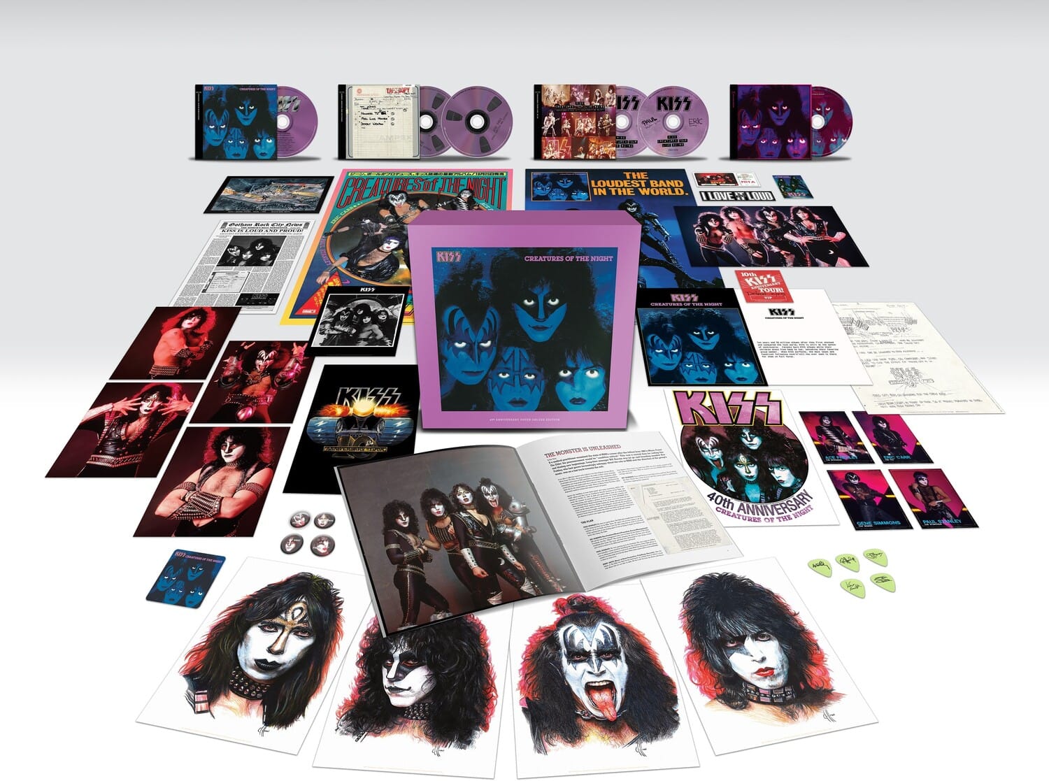 Kiss - KISS Creatures Of The Night (40th Anniversary) - COMPACT DISCS
