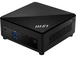 MSI - Cubi 5 12M, i5-1235U, 8GB, 500GB SSD, WiFi 6, ThunderBOLT 4, Dual LAN, Win 11 Pro (12M-444US) - Black