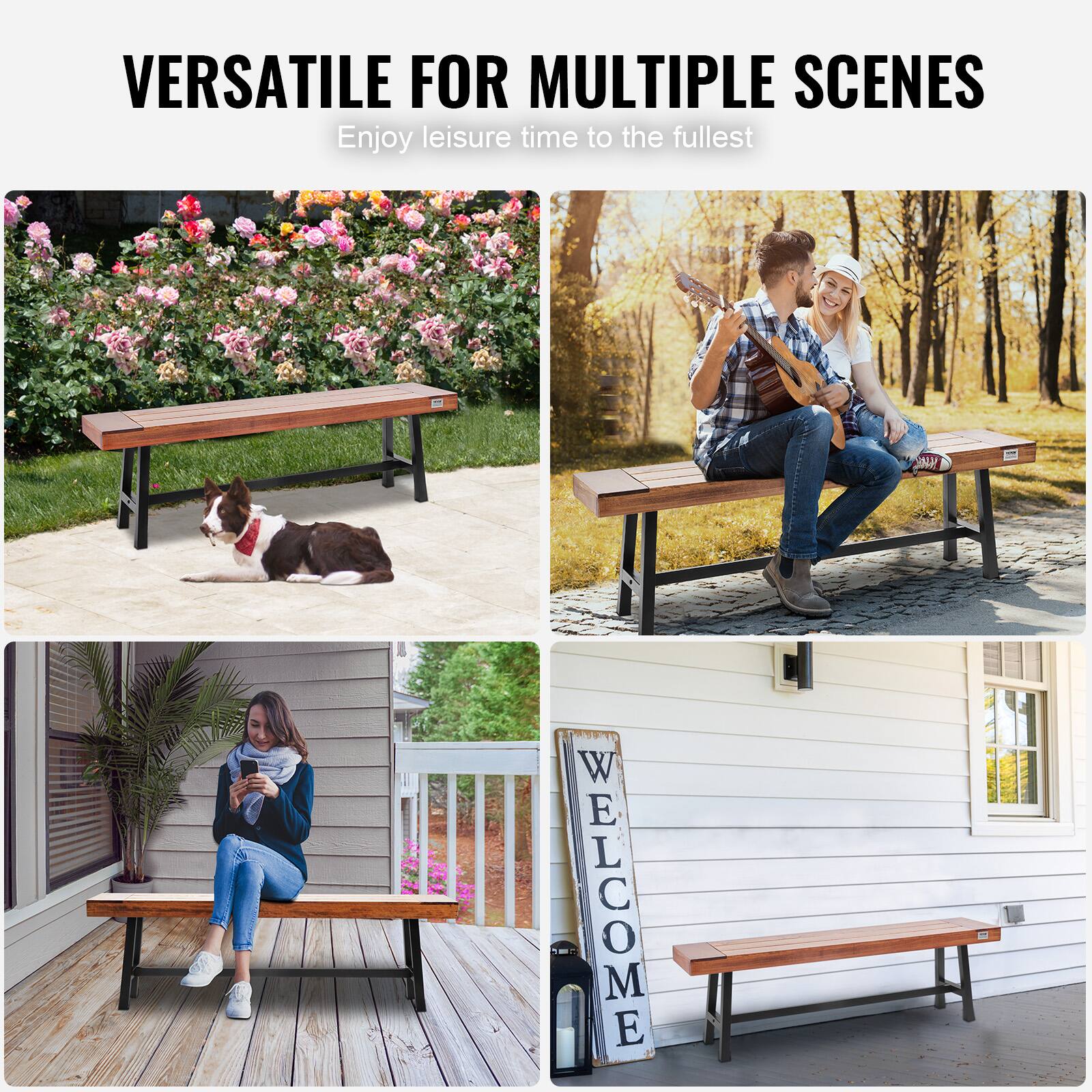 VERSATILE FOR MULTIPLE SCENES Enjoy leisure time to the fullest WELCOME