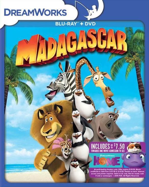  Madagascar [Blu-ray] [Only @ Best Buy] [Movie Money] [2005]