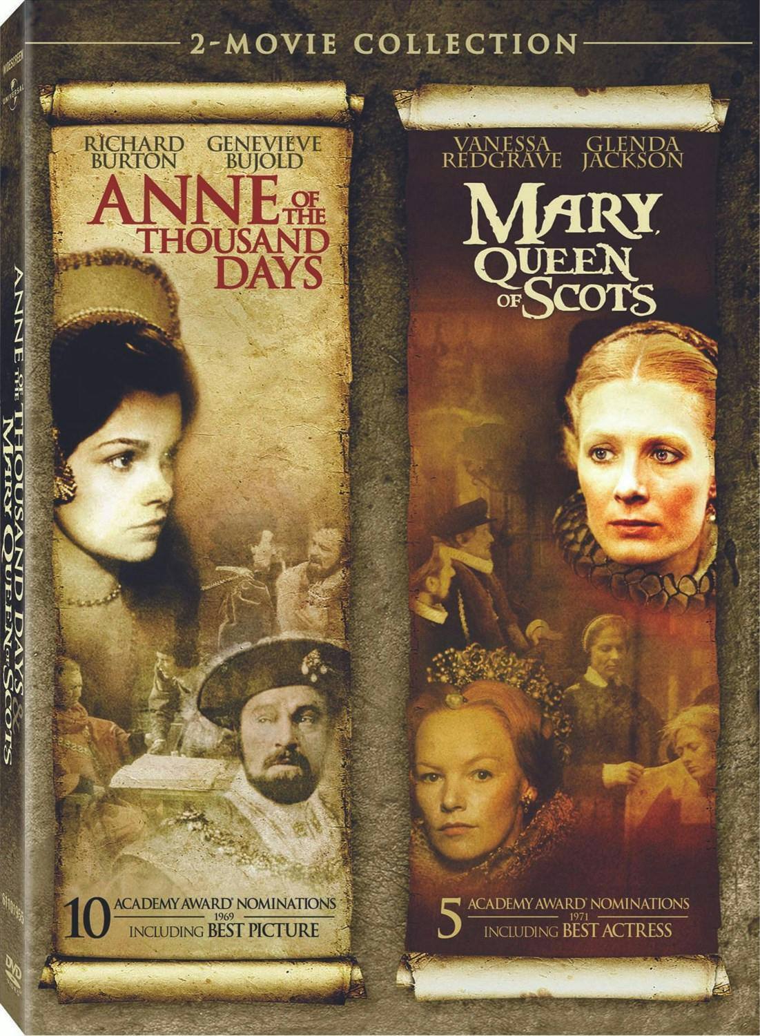 Angle. Anne of the Thousand Days/Mary, Queen of Scots (DVD Double Feature) [DVD].