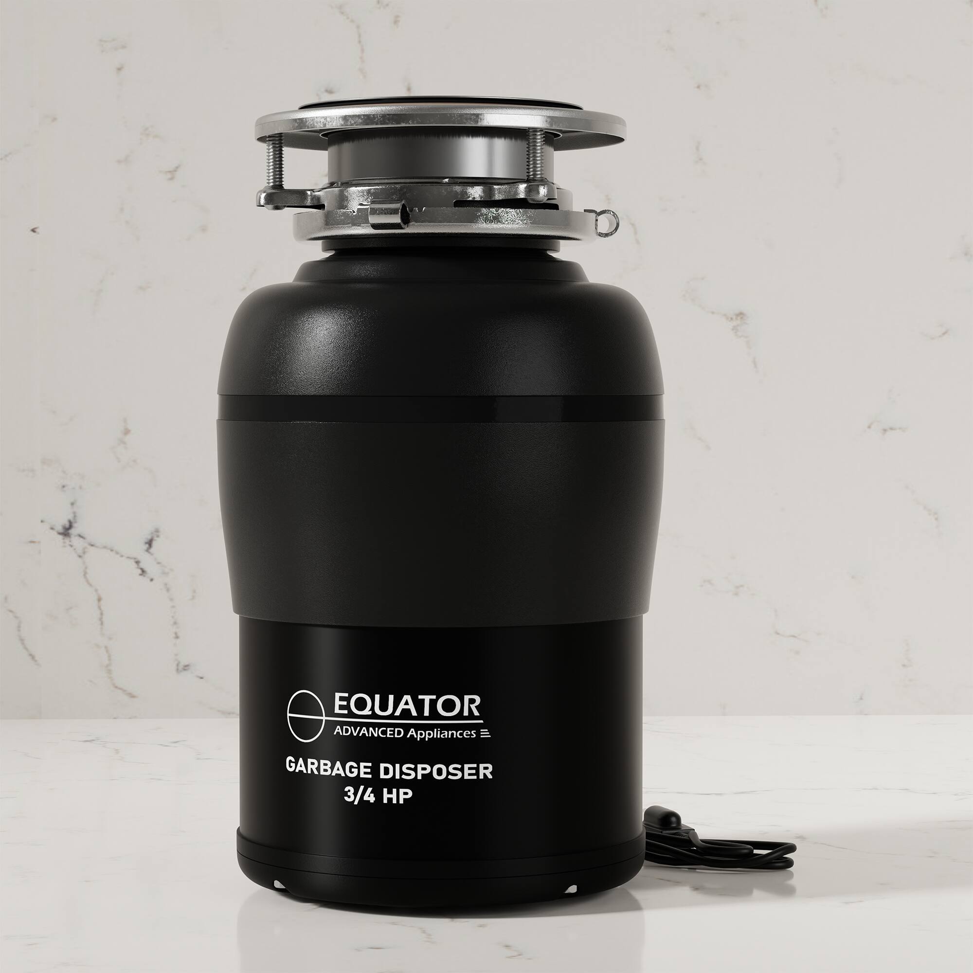 EQUATOR  
ADVANCED Appliances  
GARBAGE DISPOSER  
3/4 HP