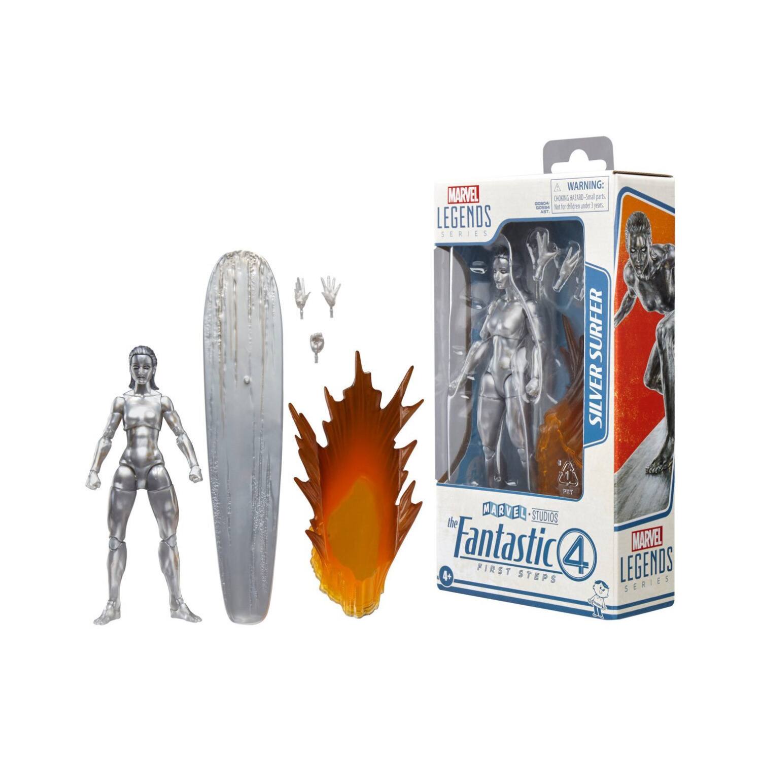 MARVEL LEGENDS SERIES  
WARNING: 00 5010-51  
HARD IND P - - EN - M AID - SURFER SILVER 1  
MARVEL STUDIOS  
the Fantastic 4  
FIRST STEPS  
MARVEL LEGENDS SERIES