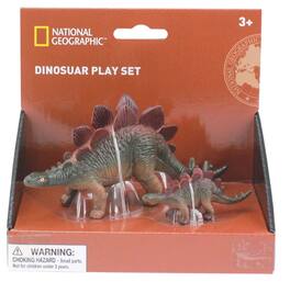 National Geographic - Stegosaurus DinoFigurines 2pcs