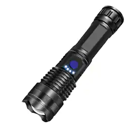 Home Collection - LED Tactical Flashlight Super Bright USB Rechargeable Torch Lamp