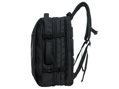 Acer - Predator Robust Gaming Backpack GPBAG11080 Water-Resistant Laptop Backpack, Durable Multi-Compartment Travel Bag - Black Acer - Predator Robust Gaming Backpack GPBAG11080 Water-Resistant Laptop Backpack, Durable Multi-Compartment Travel Bag - Black
