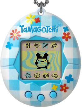 Bandai - Tamagotchi - Original - Gen2 Flower Gingham (Updated Logo) - COLLECTIBLES - Multicolor