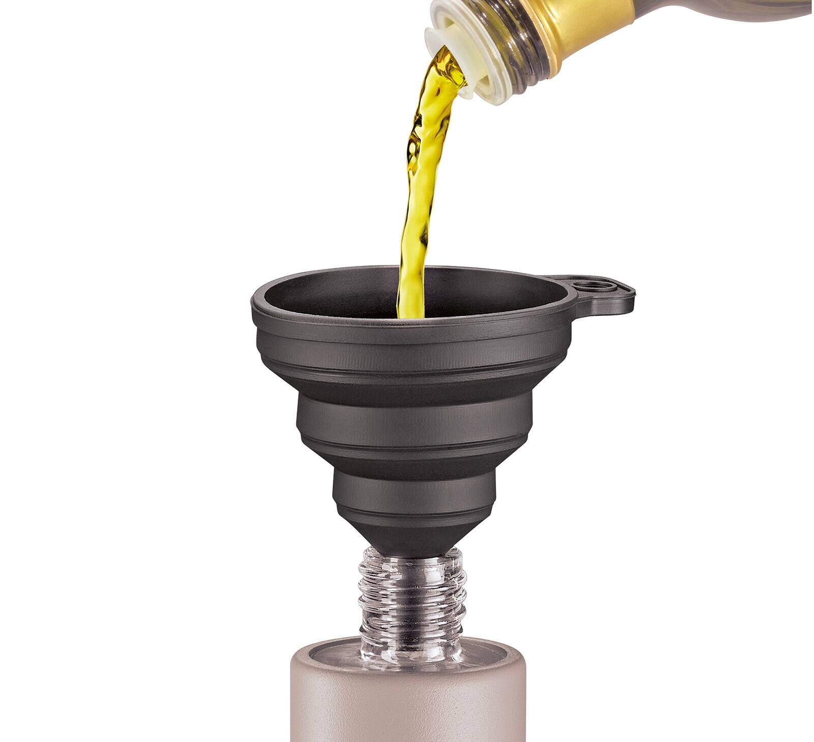 Alt View 3. Zassenhaus - Oleon Oil & Vinegar Sprayer, 7.5" H x 1.65", Gray - Gray.