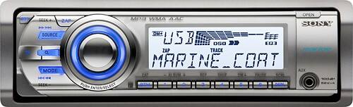 Front Standard. Sony - 52W x 4 Apple® iPod®-/Satellite Radio-/HD Radio-Ready In-Dash Deck.