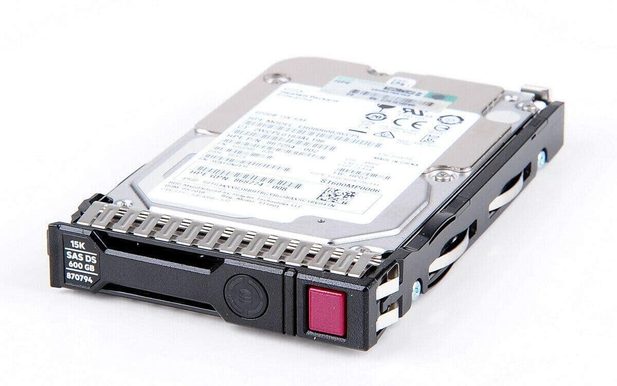 HP - 870757-B21 600GB SAS 12G 15K SFF SC DS HDD