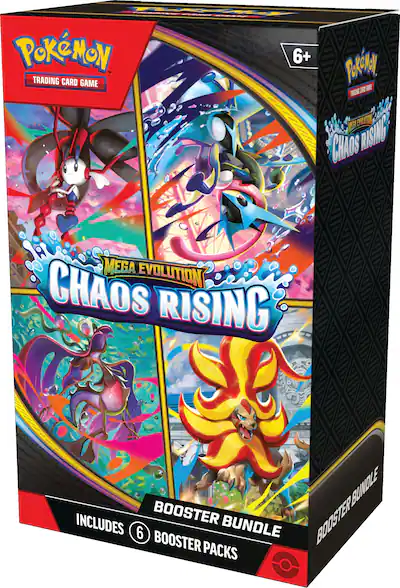 Pokmon Trading Card Game: Mega Evolution Chaos Rising Booster Bundle 10-10403-109 - Best Buy Pokmon Trading Card Game: Mega Evolution Chaos Rising Booster Bundle 10-10403-109 - Best Buy