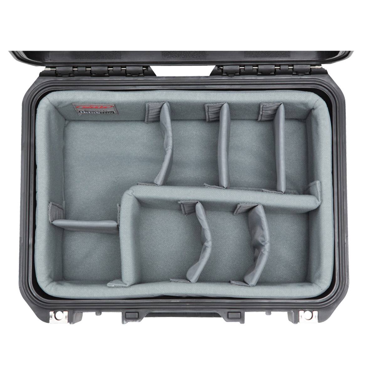 Alt View 4. SKB - SKB iSeries DSLR Case with Think Tank Designed Photo Dividers - Black.