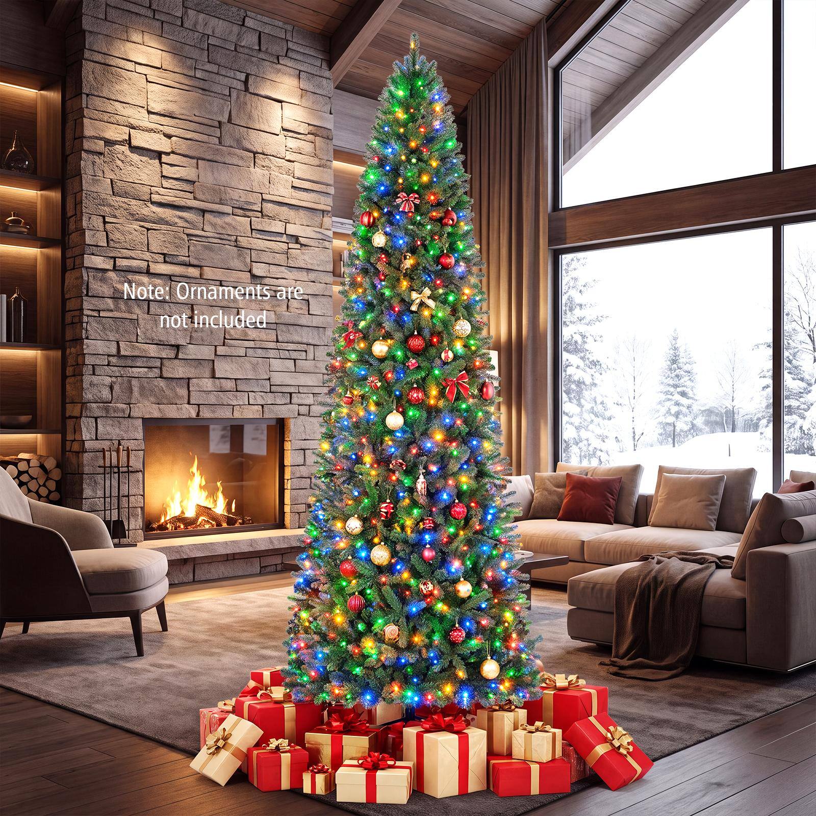 Note: Ornaments are not included
