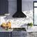Alt View 6. Forno Appliances - Venezia 30" Wall-Mounted Range Hood with Touch Controls and Baffle Filters - Black.