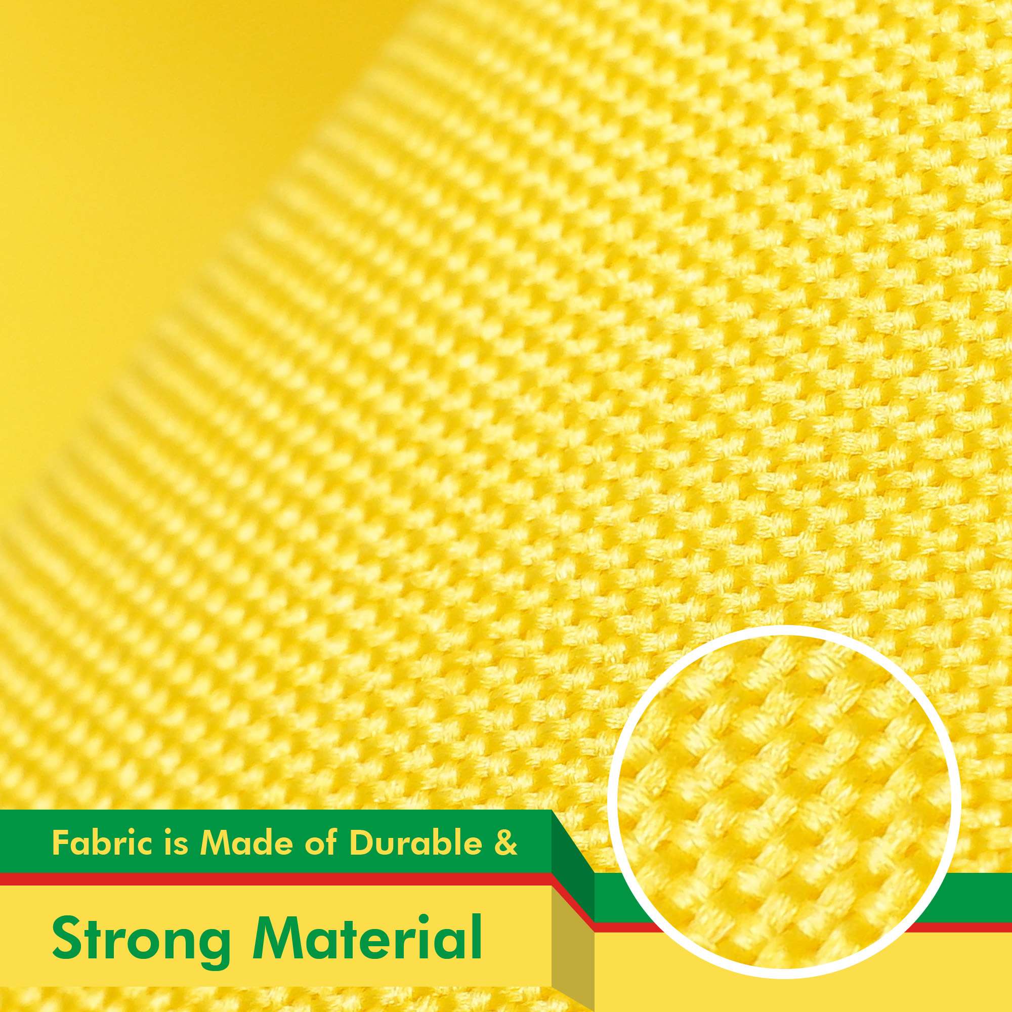 Fabric is Made of Durable & Strong Material