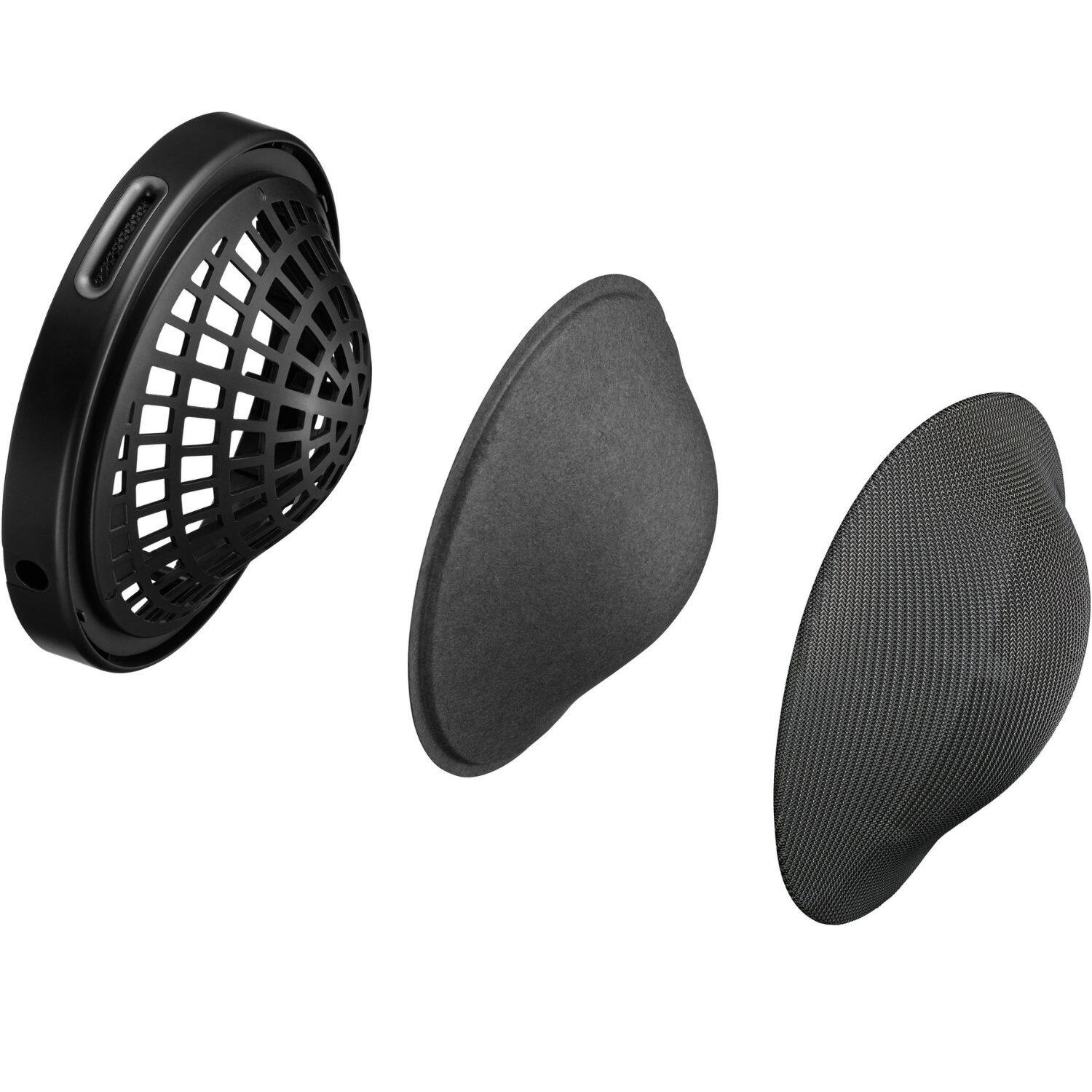 Alt View 3. Sony - Signature Closed Dynamic Hi-Res Headphones w/ Case MDRZ1R - Black.