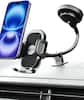 Front. Bracketron - Bracketron TripGrip 2.0 Cell Phone Mount for Car Windshield Dashboard - Black.