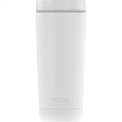 Front. Thermos - Thermos 18 oz. Alta Stainless Steel Tumbler - Sleet White - White.