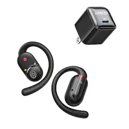 Soundcore - V30i Open-Ear Headphones with USB C Charger Block 20W,Ultra-Comfort, Lightweight Design, Snug Fit, Ergonomic Ear Hooks