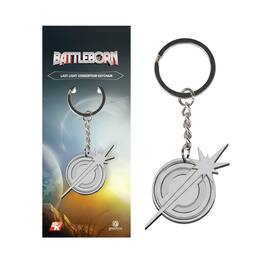 Gaya Entertainment - Battleborn "Last Light Consortium" Logo Metal Keychain - Silver