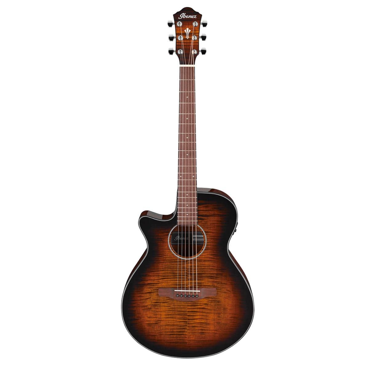 Ibanez - AEG70L Left-Handed Acoustic Electric Guitar, Walnut Fretboard, Tiger Burst High Gloss price history on PriceWatchPro