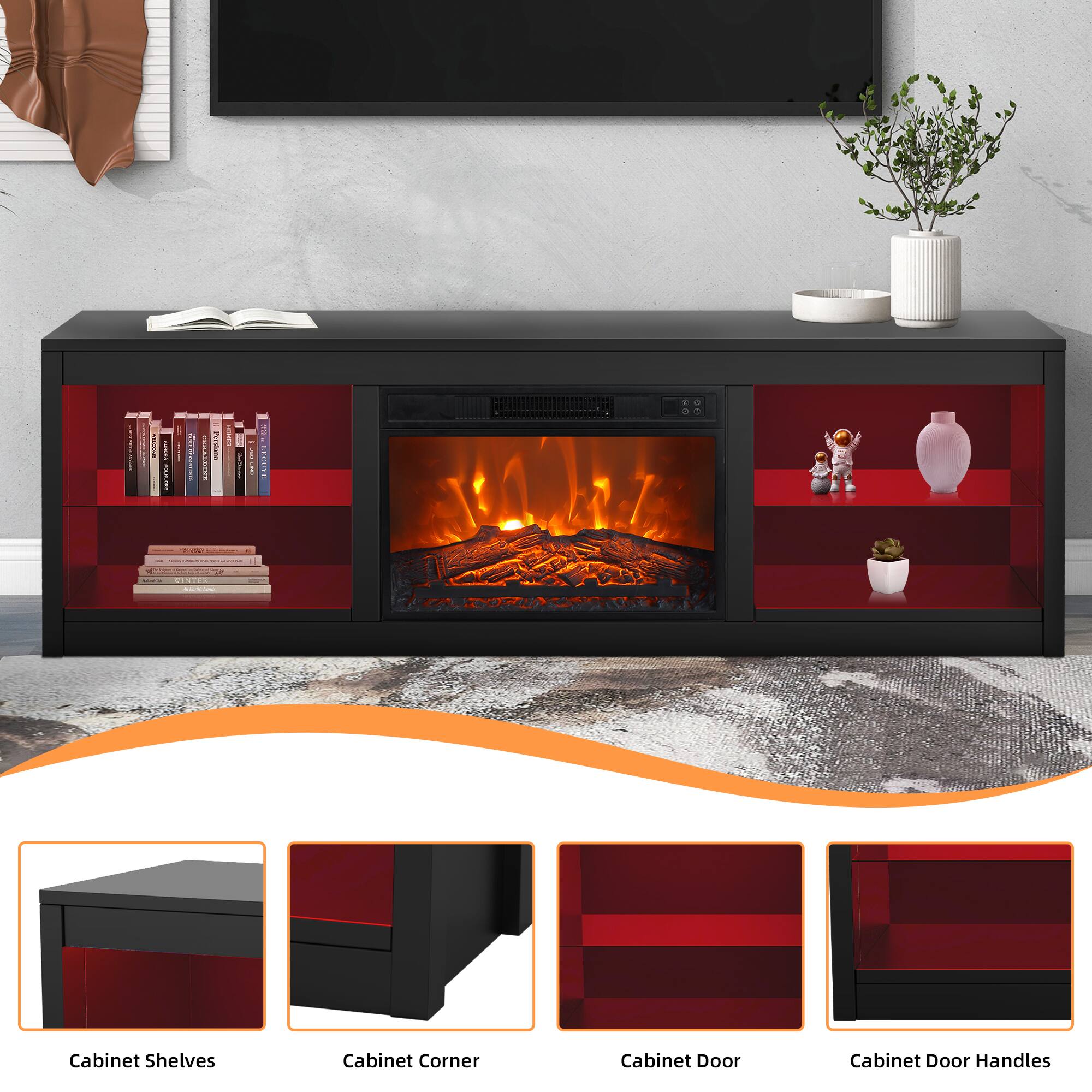 Cabinet Shelves  
Cabinet Corner  
Cabinet Door  
Cabinet Door Handles