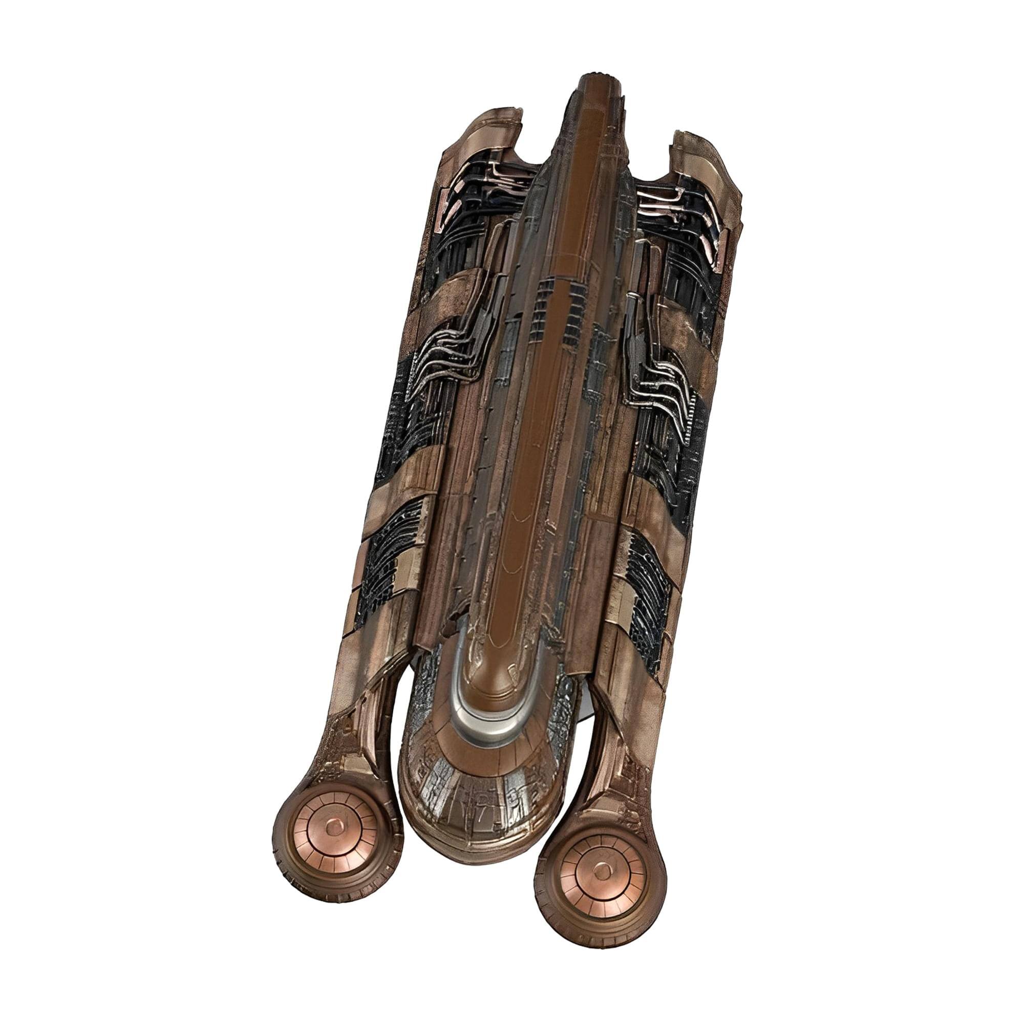 Alt View 10. Eaglemoss - Eaglemoss Star Trek Discovery Ship Replica | Klingon Batlh Class - Brown.
