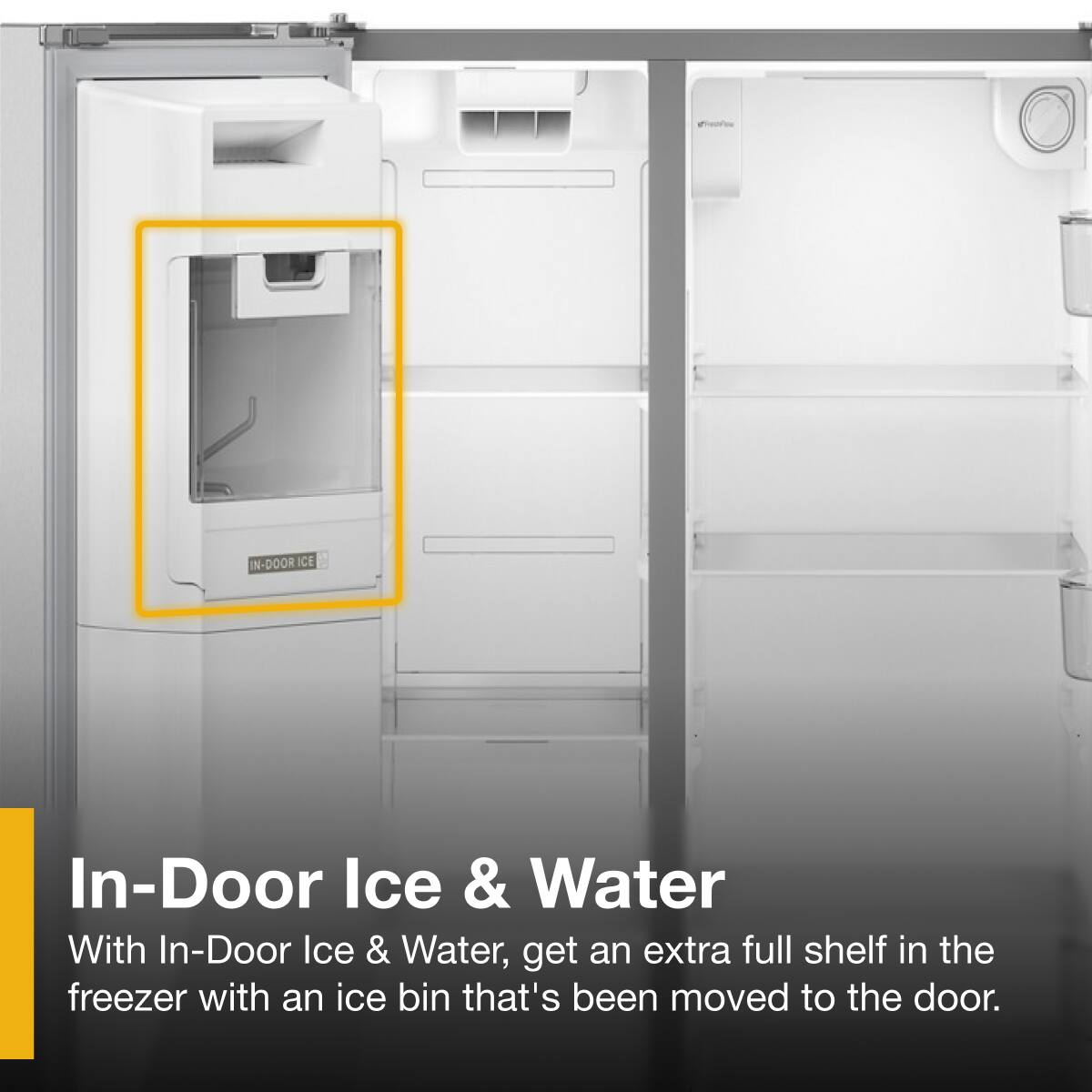 Alt View 6. Whirlpool - 28.7 Cu. Ft. Side-by-Side Refrigerator with TruCool System - Fingerprint-Resistant Stainless Finish.