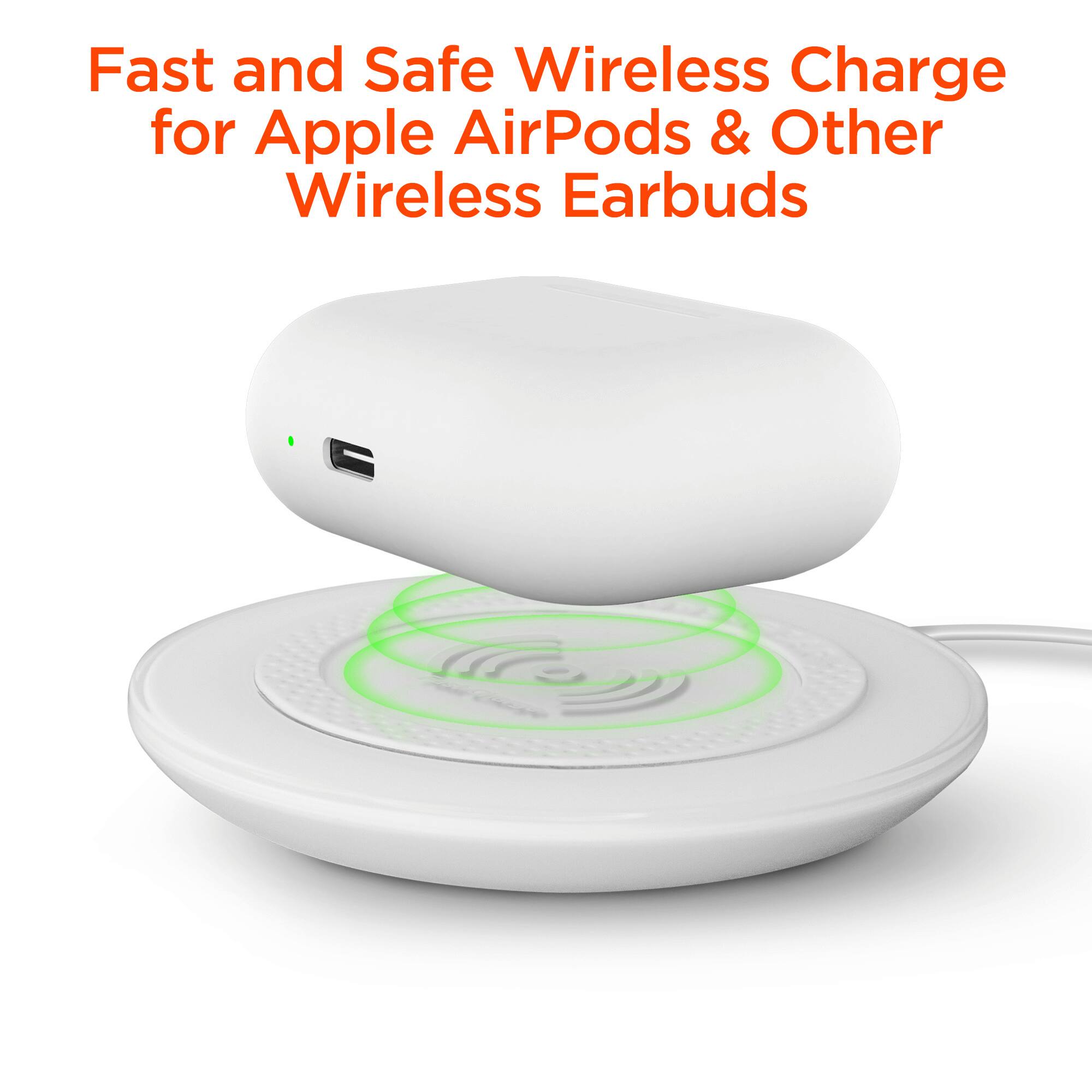 Fast and Safe Wireless Charge for Apple AirPods & Other Wireless Earbuds