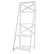 Alt View 19. Costway - 4-Tier Ladder Shelf Bookshelf Bookcase Storage Display Plant Leaning Shelf White - White.