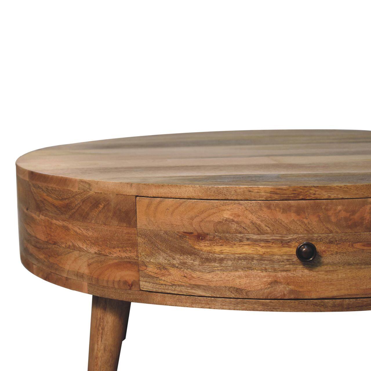 Alt View 2. Artisan Furniture - Odyssey Oak-ish Coffee Table - Brown.