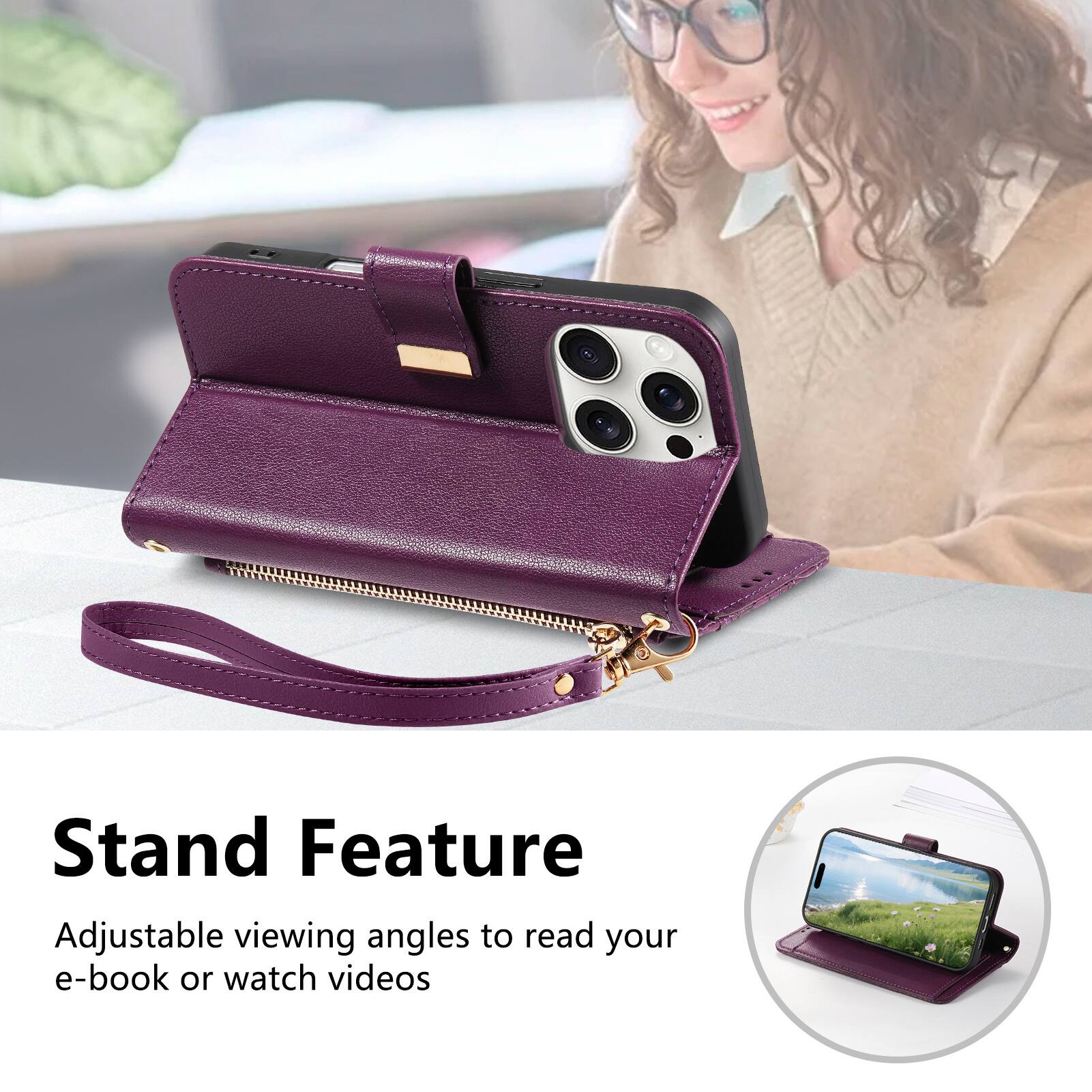 Stand Feature

Adjustable viewing angles to read your e-book or watch videos