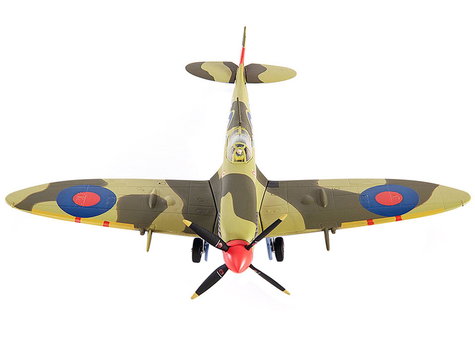 Back. JC Wings - Supermarine Spitfire MK IXC RAF Ldr. Stanislav Skalsk Polish Combat Team North Africa 1943 1/72 - Multicolor.