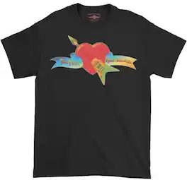PopMarket - Tom Petty & Heartbreakers - Tom Petty and the Heartbreakers - Flying V Logo - Heavy Cotton T-Shirt - - APPAREL - Multicolor