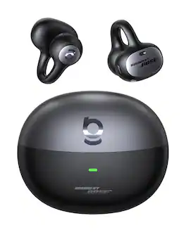 Baseus - Inspire XC1 Open Ear Clip-On Earbuds - Sound by Bose, Dolby Audio, Hybrid 2-Way Driver, IP66 - Black