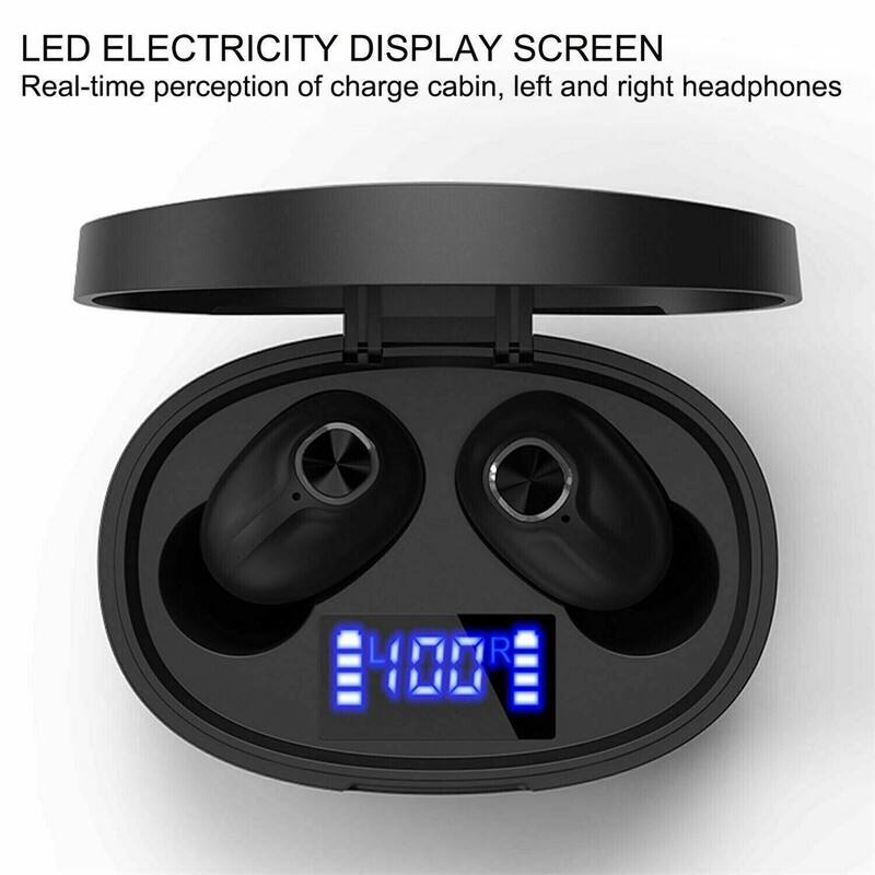 LED ELECTRICITY DISPLAY SCREEN  
Real-time perception of charge cabin, left and right headphones
