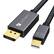 Angle. iVANKY - 8K Mini DisplayPort to DisplayPort Cable 6.6ft DP to DP Cable for MacBook, PC - Black.