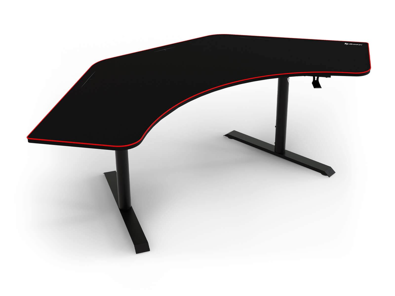 Angle. Arozzi - Arena Angelo Gaming Desk - Black.