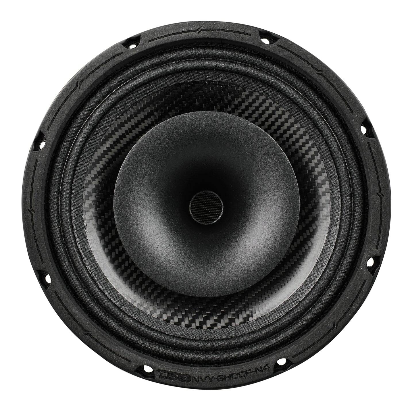 Alt View 1. DS18 Audio - 8" Hybrid Loudspeaker With Carbon Fiber Cone, Compression Driver and Neodymium Magnet | 400W RMS 4-Ohm.