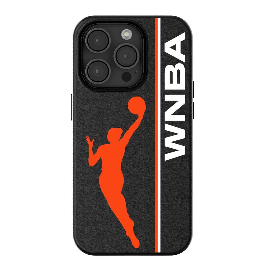Wnba Phones Keyscaper WNBA WNBA Sidebar Magnetic Bump iPhone Case 16 Black ...