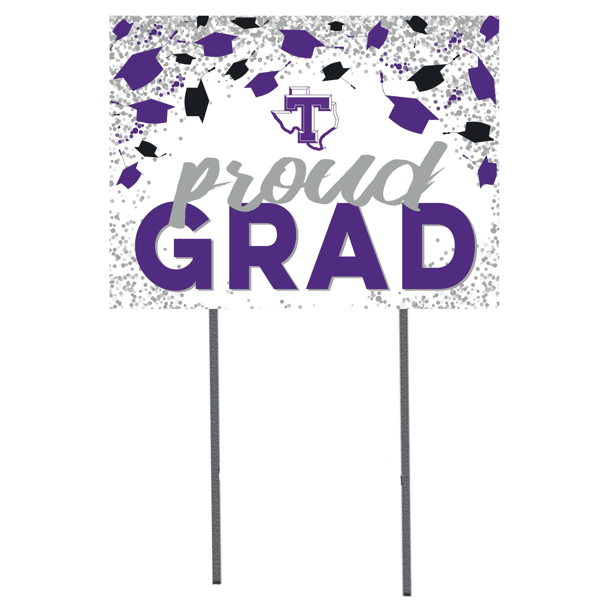 Tarleton State Texans 18'' x 24'' Grad Yard Sign