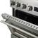 Alt View 9. Forno Appliances - 30 in. Wide 0 Elements Torino 4.32 Cu. Ft. Freestanding Induction True Convection Range - Silver.