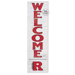 Jardine - Rutgers Scarlet Knights 10'' x 35'' Indoor/Outdoor Welcome Sign - White