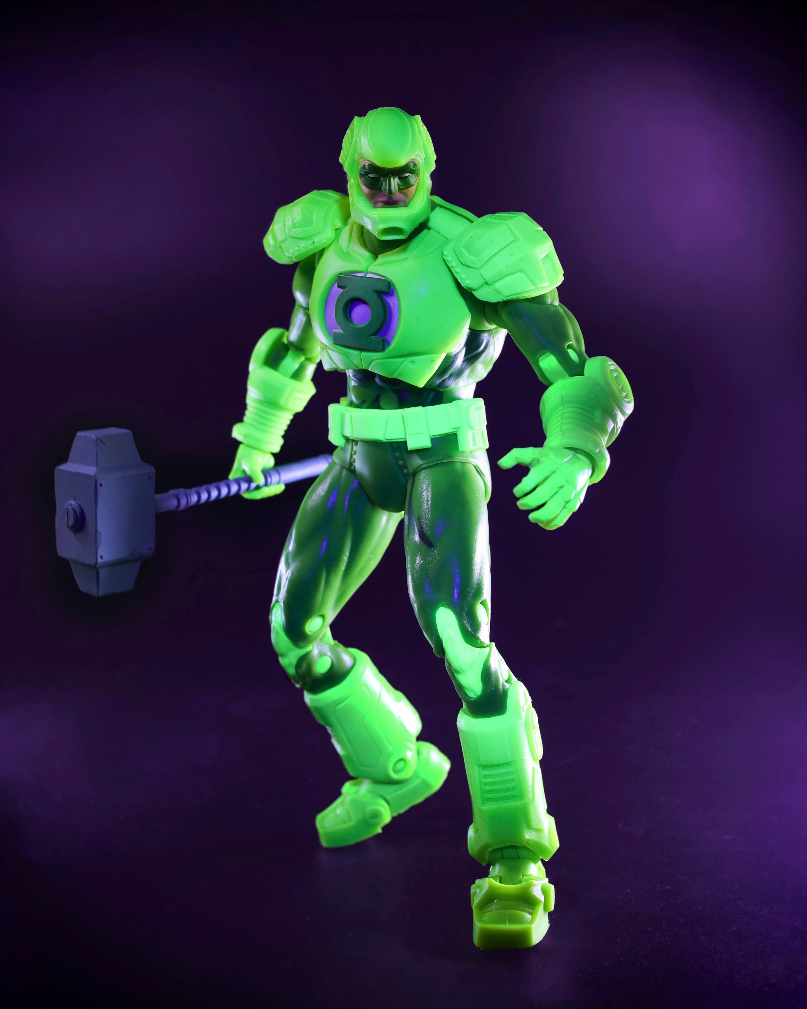 Alt View 7. McFarlane Toys - DC Multiverse Hal Jordan Armor Suit (The Return of Superman) 7.5" Action Figure.