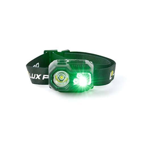 Alt View 1. LUXPRO - Ultra-bright Multi-Color LED Headlamp, 500 Lumens - Black.