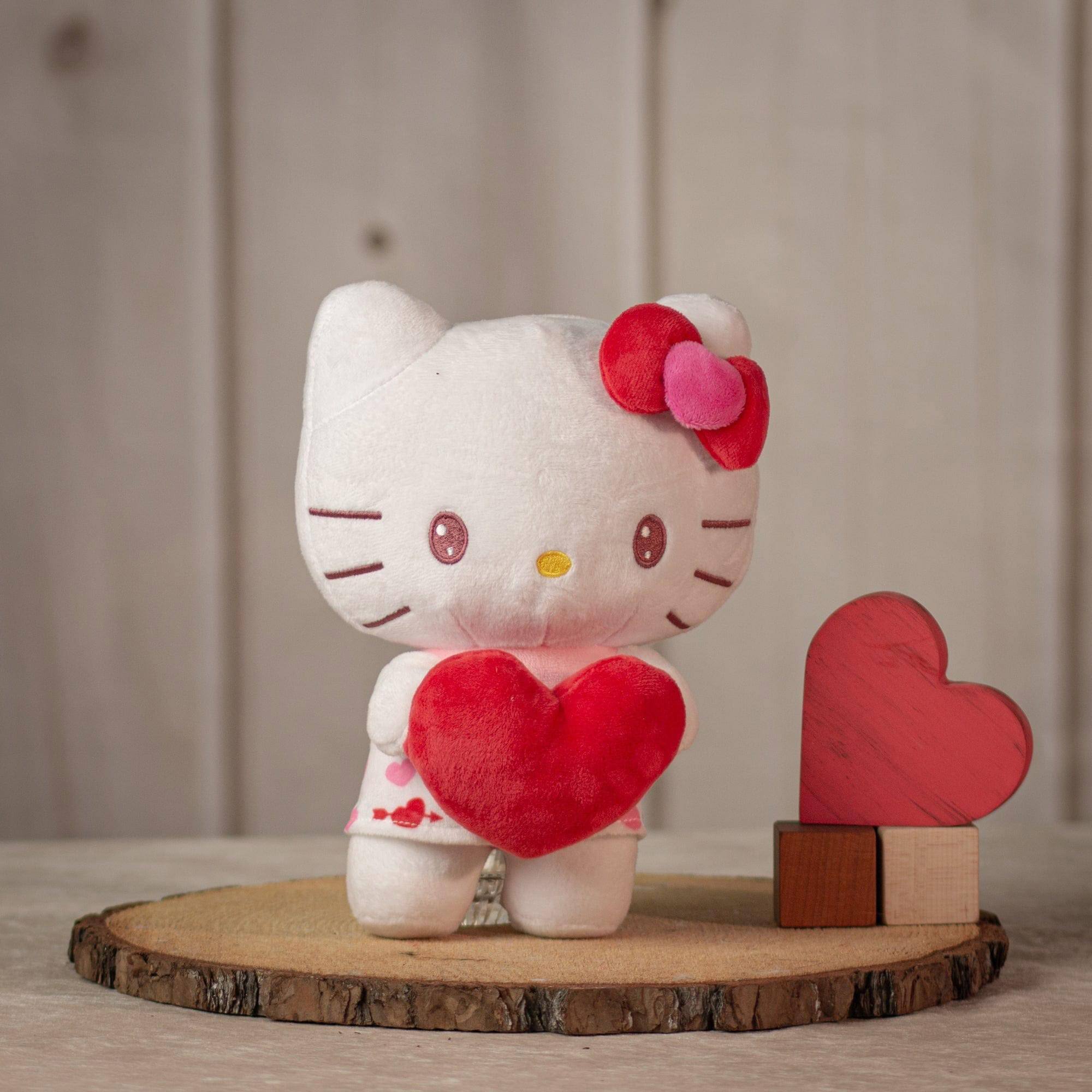 Alt View 10. Hello Kitty - Sanrio Hello Kitty Holding Heart 9.5 Inch Plush - Multi-Colored.