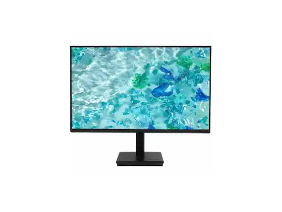 Front. Acer - Acer Vero V277 G 27" Class LCD Monitor - 16:9 - Black - 27" Viewable - 250 Nit - 4 ms - HDMI - VGA - Black.