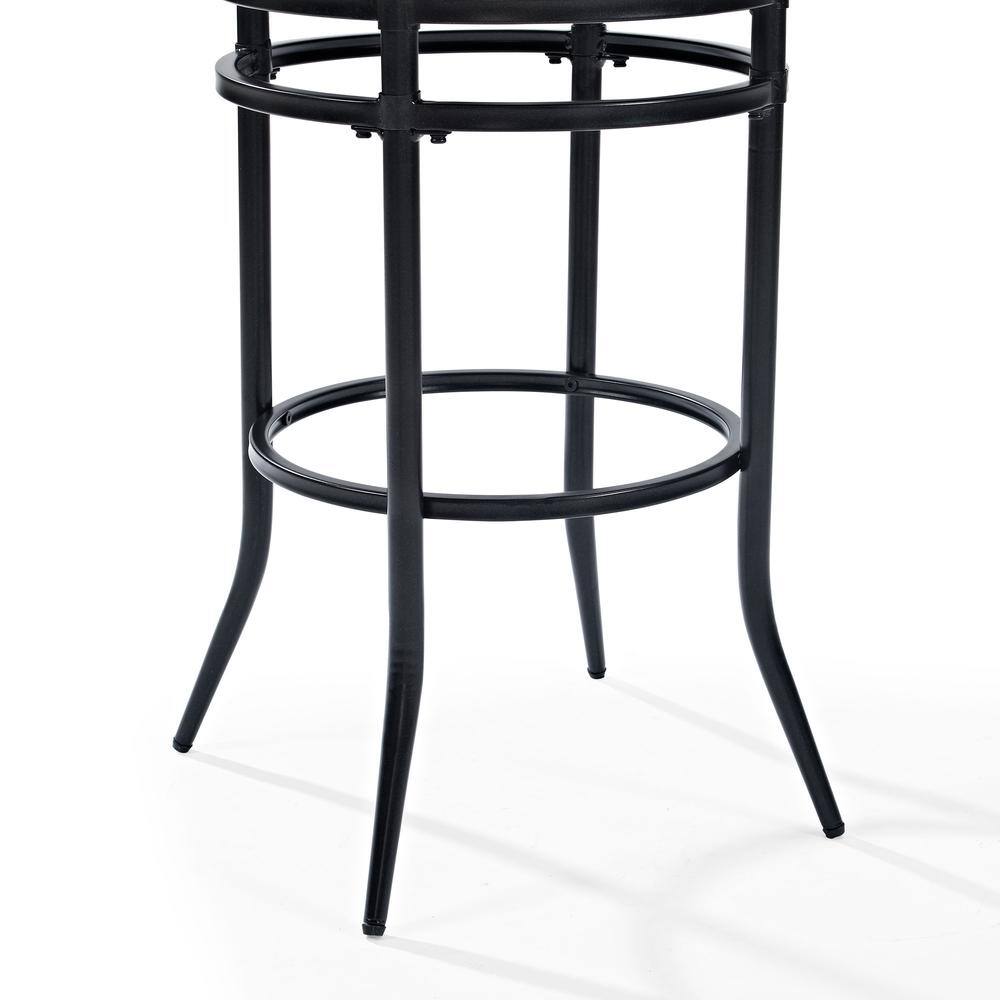 Front. Crosley Furniture - Rachel Bar Stool - Black.