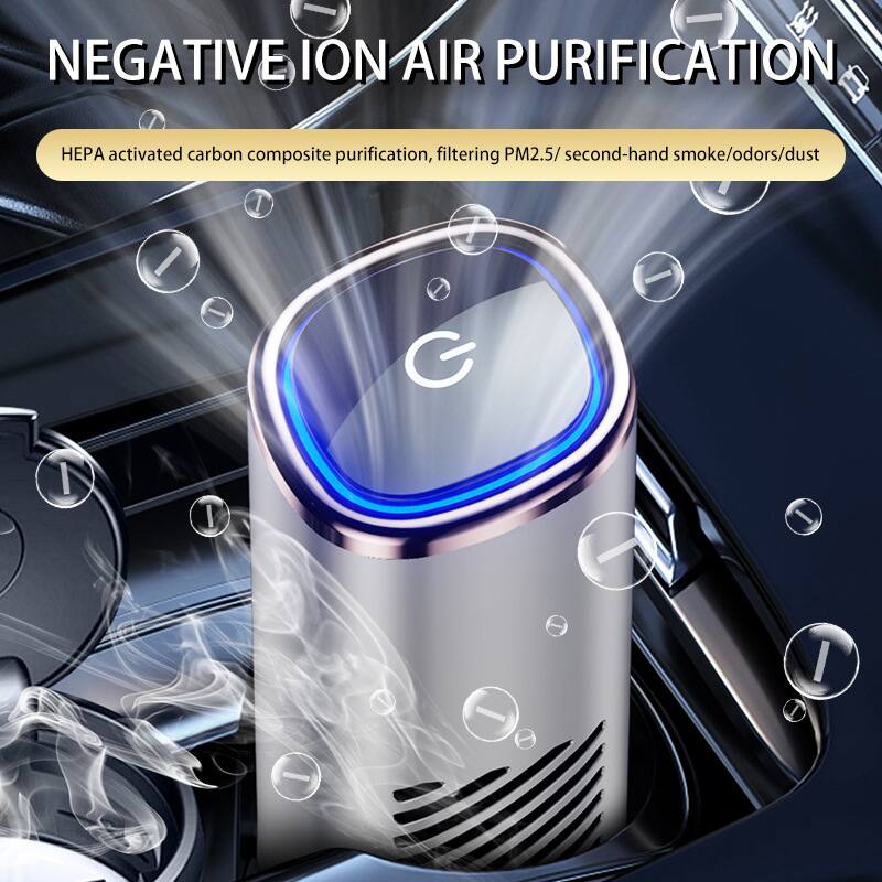 NEGATIVE ION AIR PURIFICATION

HEPA activated carbon composite purification, filtering PM2.5/second-hand smoke/odors/dust